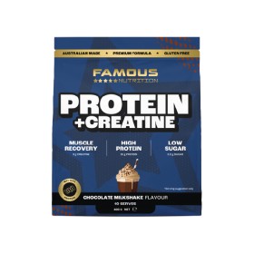 NEW+Famous+Nutrition+Protein+%2B+Creatine+Powder+400g%7E