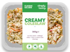 Simply-Tasty-Creamy-Salads-300g-Selected-Varieties on sale