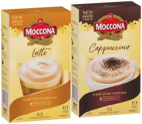 Moccona+Coffee+Sachets+8%E2%80%9110+Pack+Selected+Varieties