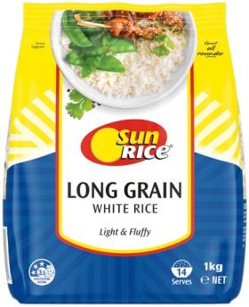 SunRice-Long-Grain-White-Rice-1kg on sale