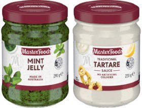 MasterFoods+Mint+Jelly+290g%2C+Tartare+Sauce+220g+or+Seafood+Cocktail+Sauce+260g