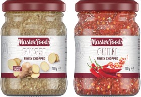 MasterFoods+Freshly+Chopped+Chilli+or+Ginger+160g