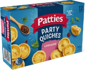 Patties+Party+Quiches+12+Pack+Selected+Varieties