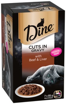 Dine+Wet+Cat+Food+7x85g+Selected+Varieties