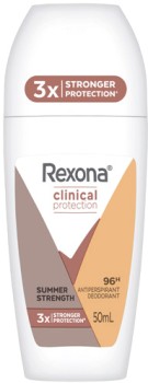 Rexona+Clinical+Protection+Antiperspirant+Roll%E2%80%91On+50mL+Selected+Varieties