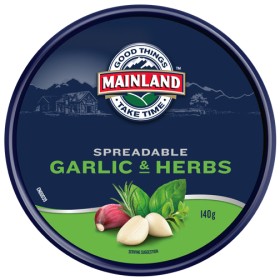 Mainland-Spreadable-Butter-140g-Selected-Varieties on sale