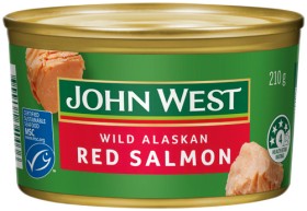 John+West+Wild+Alaskan+Red+Salmon+210g