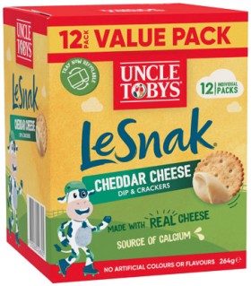 Uncle+Tobys+Le+Snak+12+Value+Pack+Selected+Varieties