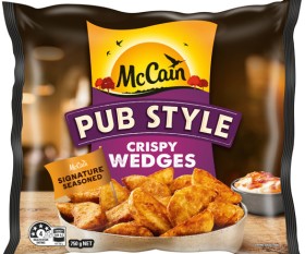 McCain+Pub+Style+Wedges+or+Fries+750g+Selected+Varieties