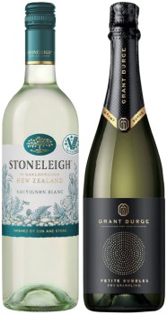 Stoneleigh+Marlborough+or+Grant+Burge+Sparkling+Petite+750mL+Varieties