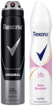 Rexona+Antiperspirant+Spray+250mL+Selected+Varieties