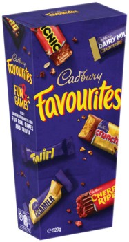 Cadbury-Favourites-520g-or-Christmas-Mix-Gift-Box-522g-Selected-Varieties on sale