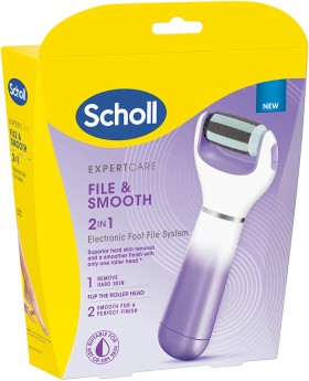 Scholl-2-in-1-Electronic-Foot-File on sale