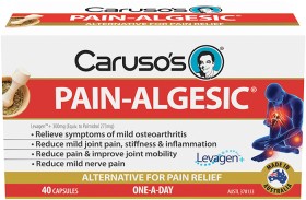 Caruso%26%23039%3Bs%23+Pain-Algesic+Capsules+40