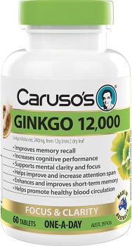 Caruso%26%23039%3Bs%23+Ginkgo+12%2C000+Tablets+60