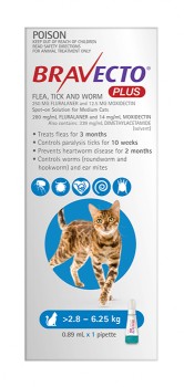 Bravecto-Plus-Cat-Spot-on-28-625kg-1-Pack on sale