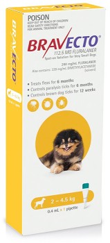 Bravecto-Dog-Spot-On-2-45kg-1-Pack on sale