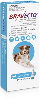 Bravecto+Dog+Spot+on+20-40kg+1+Pack