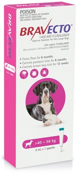 Bravecto+Dog+Spot+on+40-56kg+1+Pack