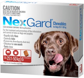 Nexgard-Dog-251-50kg-6-Pack on sale