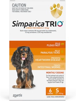 Simparica-Trio-51-10kg-Chews-6-Pack on sale