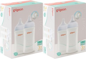 Pigeon-Softouch-Pp-Bottle-2x240ml-Twin-Pack on sale