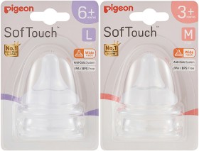 Pigeon-Softouch-Teat-2-Pack-Varieties on sale