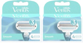 Gillette+Venus+Smooth+Blade+Refill+4+Pack