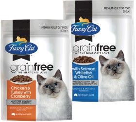 Fussy+Cat+Grain+Free+Dry+Cat+Food+500g+Selected+Varieties