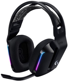 Logitech+G733+Wireless+Headset+-+Black