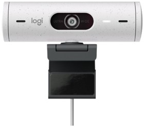 Logitech-Brio-500-HDR-Webcam-White on sale