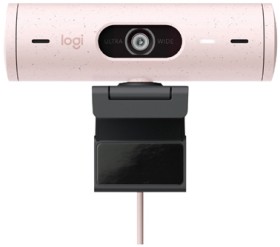 Logitech+Brio+500+HDR+Webcam+-+Rose