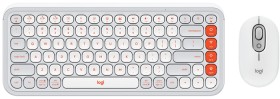 Logitech-POP-Icon-Keyboard-and-Mouse-Combo-Off-White on sale