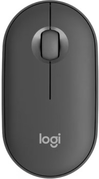 Logitech+K350s+Pebble+Mouse+2+-+Graphite