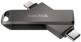 SanDisk+128GB+iXpand+Luxe+Lightning+and+USB-C+Flash+Drive