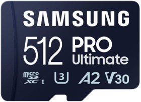 Samsung-512GB-PRO-Ultimate-microSDXC-Memory-Card on sale