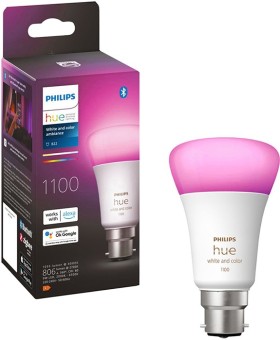 Philips+Hue+Smart+Bulb+11W+A60+White%2FColour+Ambient