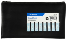 Studymate-Single-Zip-Name-Pencil-Case on sale