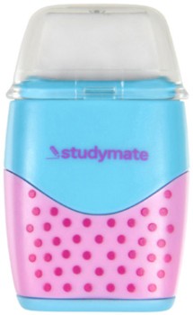 Studymate+Sharpener+Eraser+Combo+-+Blue%2FPink