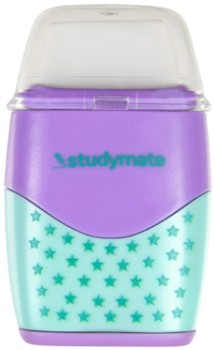 Studymate+Sharpener+Eraser+Combo+-+Purple%2FGreen