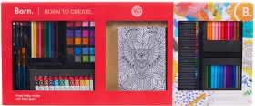 Born-Mixed-Media-Art-Set-160-Piece on sale