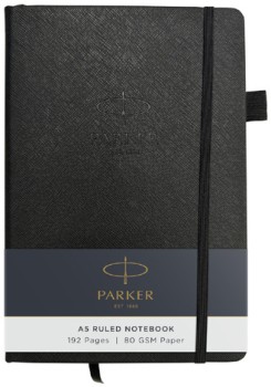 NEW+Parker+A5+192+Page+Lined+Notebook