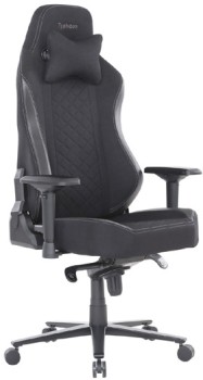 Typhoon+Prime+Fabric+Gaming+Chair+-+Black