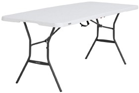 Lifetime+Light+Commercial+6+Foot+Bi-fold+Table