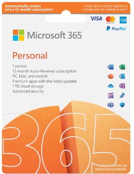 Microsoft+Office+365+Personal+Software