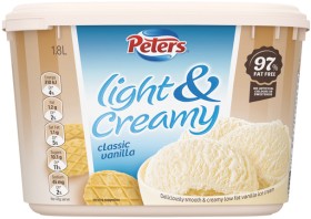 Peters+Light+%26amp%3B+Creamy+Ice+Cream+1.8+Litre+Selected+Varieties