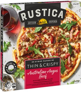 Rustica+by+McCain+Stone+Baked+Pizza+335-450g+Selected+Varieties