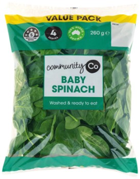 Community+Co+Baby+Spinach+Big+Bag+260g