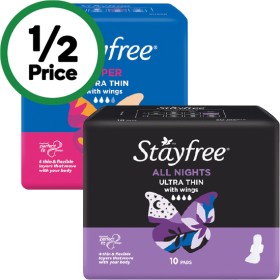 Stayfree+Ultra+Thin+Pads+Pk+10-16