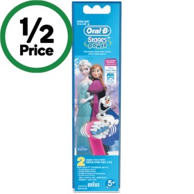 Oral-B+Frozen+Replacement+Brush+Heads+Pk+2